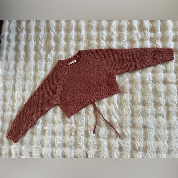 NWT ALTAR’D STATE Open Back Sweater - Picture 2 of 8